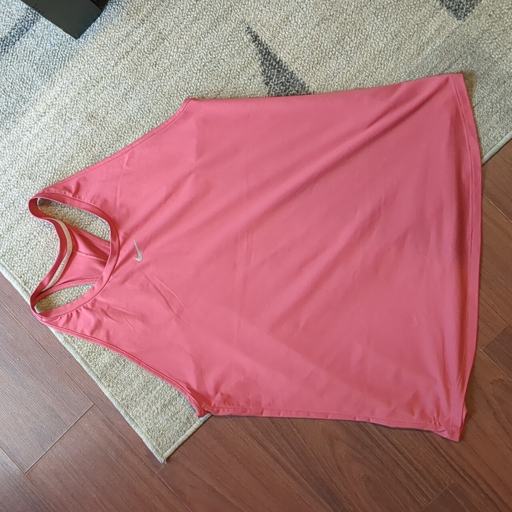 Nike Dri Fit High Neck Tank Top L